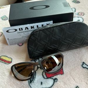 Oakley SHE’S UNSTOPPABLE Matte Brown Tortoise Frame Polarized Lenses Sunglasses